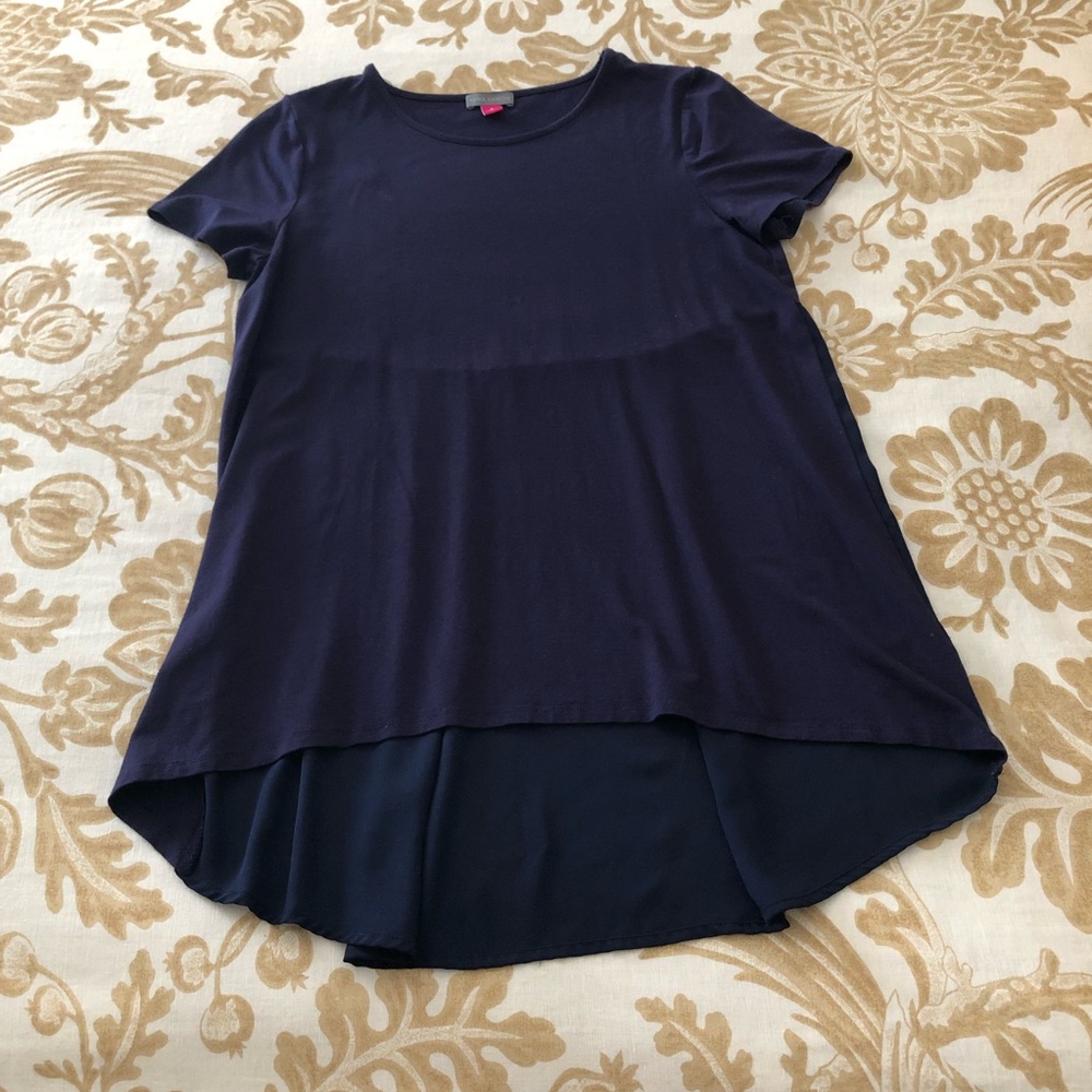 Vince Camuto Short Sleeve TunicTop